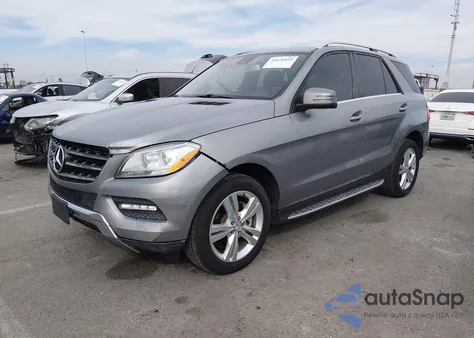 2012 Mercedes-Benz Ml 350 Bluetec 4Matic z USA, uszkodzony, nr VIN 4JGDA2EB4CA006639